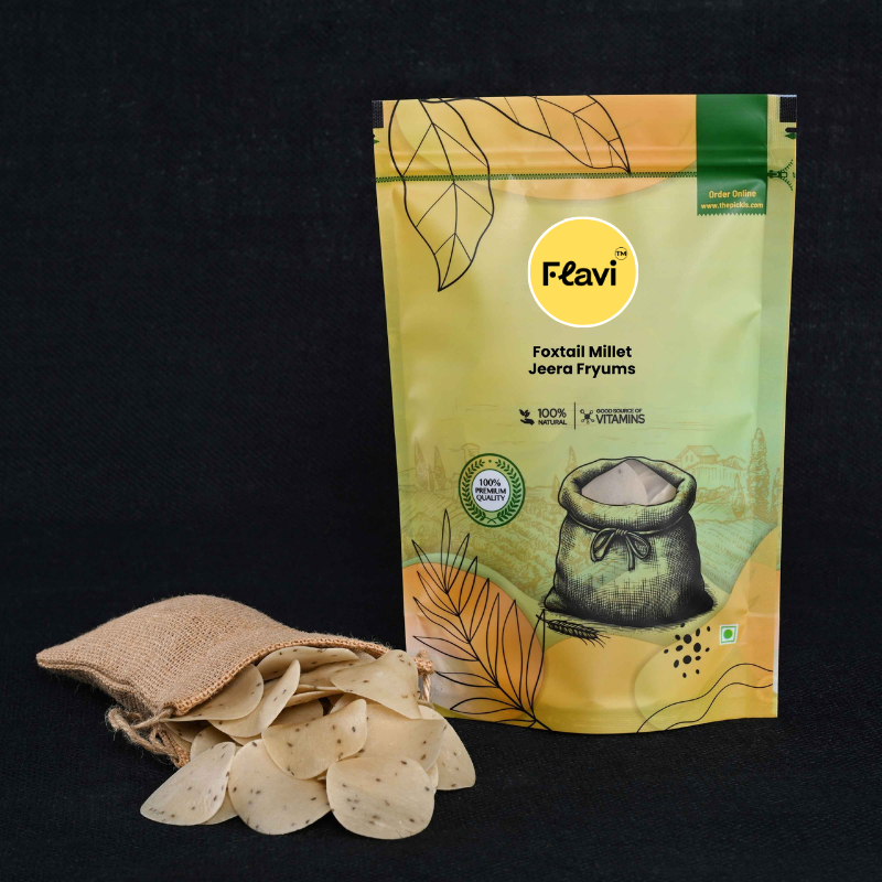 Foxtail Millet Jeera Fryums