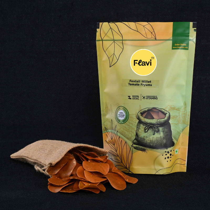 Foxtail Millet Tomato Fryums