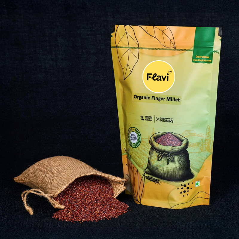 Organic Unpolished Finger Millet